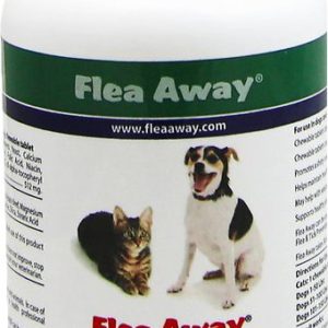 Flea Away Natural Flea, Tick & Mosquito Repellent for Dogs & Cats, 100 chewable tablets