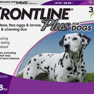 Frontline Plus Flea & Tick Large Breed Dog Treatment, 45 - 88 lbs